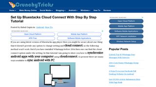 Set Up Bluestacks Cloud Connect With Step By Step Tutorial