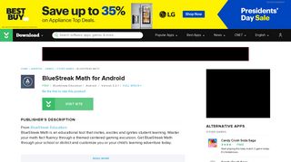 BlueStreak Math for Android - Free download and software reviews ...