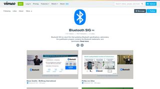 Bluetooth SIG on Vimeo