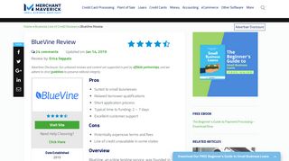 BlueVine Review 2019 | Reviews, Ratings, Complaints, Comparisons
