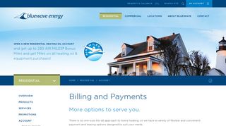 Bluewave Energy :: Billing and Payments