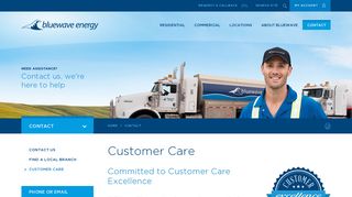 Bluewave Energy :: Customer Care