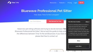 Bluewave Professional Pet Sitter | Time To Pet