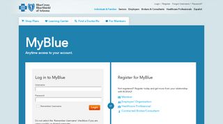 AZBlue - Log in to your BCBSAZ Member Account