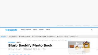Blurb Bookify Photo Book Review: Bland Results - Tom's Guide