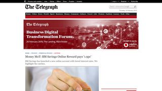 BM Savings Online Reward pays 1.9% - and there's a catch - Telegraph