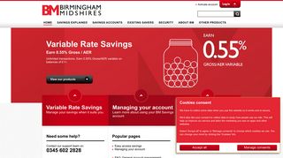 Birmingham Midshires | Saving accounts