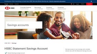 Savings Accounts - HSBC BM - HSBC Bermuda
