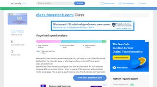 Access class.bmastock.com. Class
