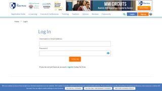 Log In - The Medic Portal