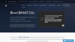 BMAT Crash Course