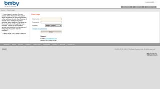 BMBY Software Systems Ltd. - Client Login