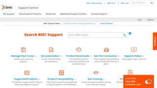Support Central - BMC Software