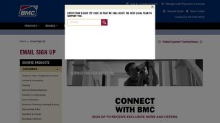 Email Sign Up | Build With BMC