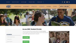 Student Portals - Blue Mountain College |