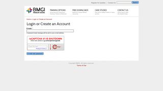 Login or Create an Account | BMGI.org