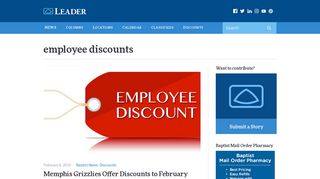 Employee Discount - Facebook