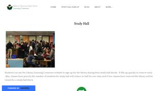 Study Hall - Billerica Memorial High School Learning Commons