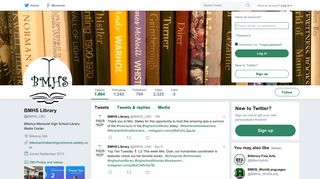 BMHS Library (@BMHS_LMC) | Twitter