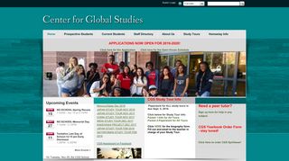 Center for Global Studies: Home