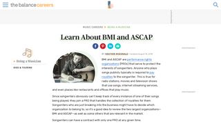 Learn About BMI and ASCAP - The Balance Careers