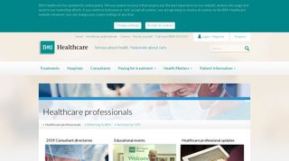 Healthcare professionals | BMI Healthcare UK