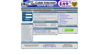 Blue Mountain Internet - Customer Support Site
