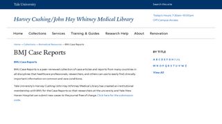 BMJ Case Reports | Harvey Cushing/John Hay Whitney Medical Library