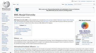 BML Munjal University - Wikipedia