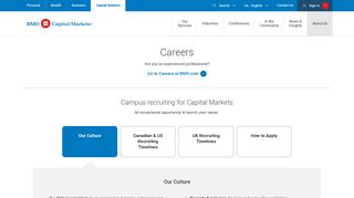 Careers | About Us | BMO Capital Markets