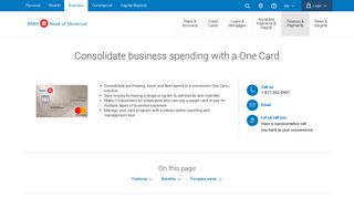Consolidate Business Spending | Business Cash Management | BMO ...