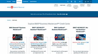 Apply Online For Business Credit Cards | BMO - BMO Bank of Montreal