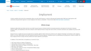 Employment | Accessibility | BMO Harris Bank