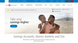 Savings Accounts, Money Markets & CDs - BMO Harris Bank