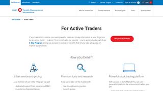 Online Stock Trading For Active Traders | BMO InvestorLine | BMO