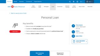 Personal Loan | Loans & Lines of Credit | BMO Bank of Montreal