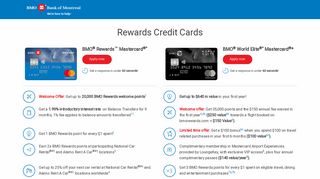 Rewards Mastercard | Credit Cards | BMO Bank of Montreal