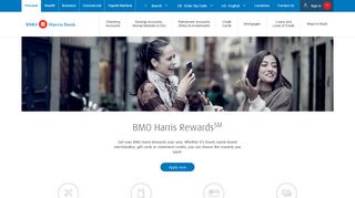 Rewards | Credit Cards | BMO Harris Bank