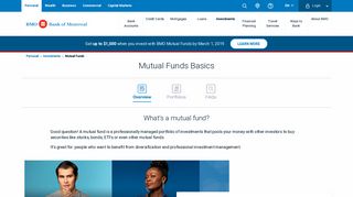Invest In Mutual Funds | BMO - BMO Bank of Montreal