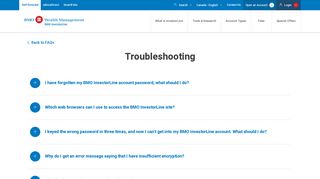 Troubleshooting Tips | BMO - BMO Bank of Montreal