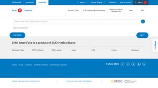 Search | BMO SmartFolio: Online Investment Management | BMO ...
