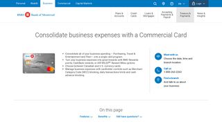 Consolidate Business Expenses | Business Cash Management | BMO ...