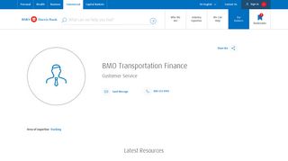 BMO Transportation Finance - BMO Harris Commercial Bank
