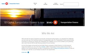 Transportation Finance - About| BMO Harris Commercial Bank