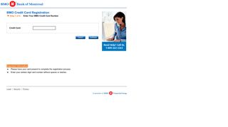 BMO Credit Card holders Register Online - BMO Bank of Montreal