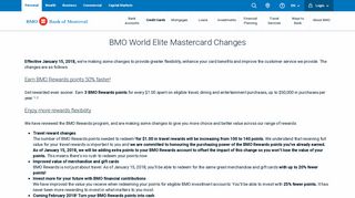 BMO World Elite Mastercard FAQs - BMO Bank of Montreal