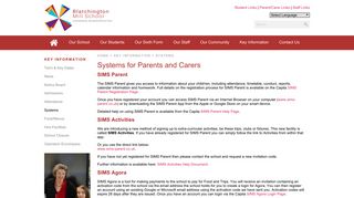 Systems | Blatchington Mill School & Sixth Form College