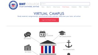 BMT College - Virtual Campus - Study anywhere, anytime