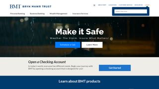 BMT - Bank Mobile, Business Banking, Mortgages, Insurance