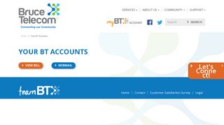 Your BT Accounts | Bruce Telecom